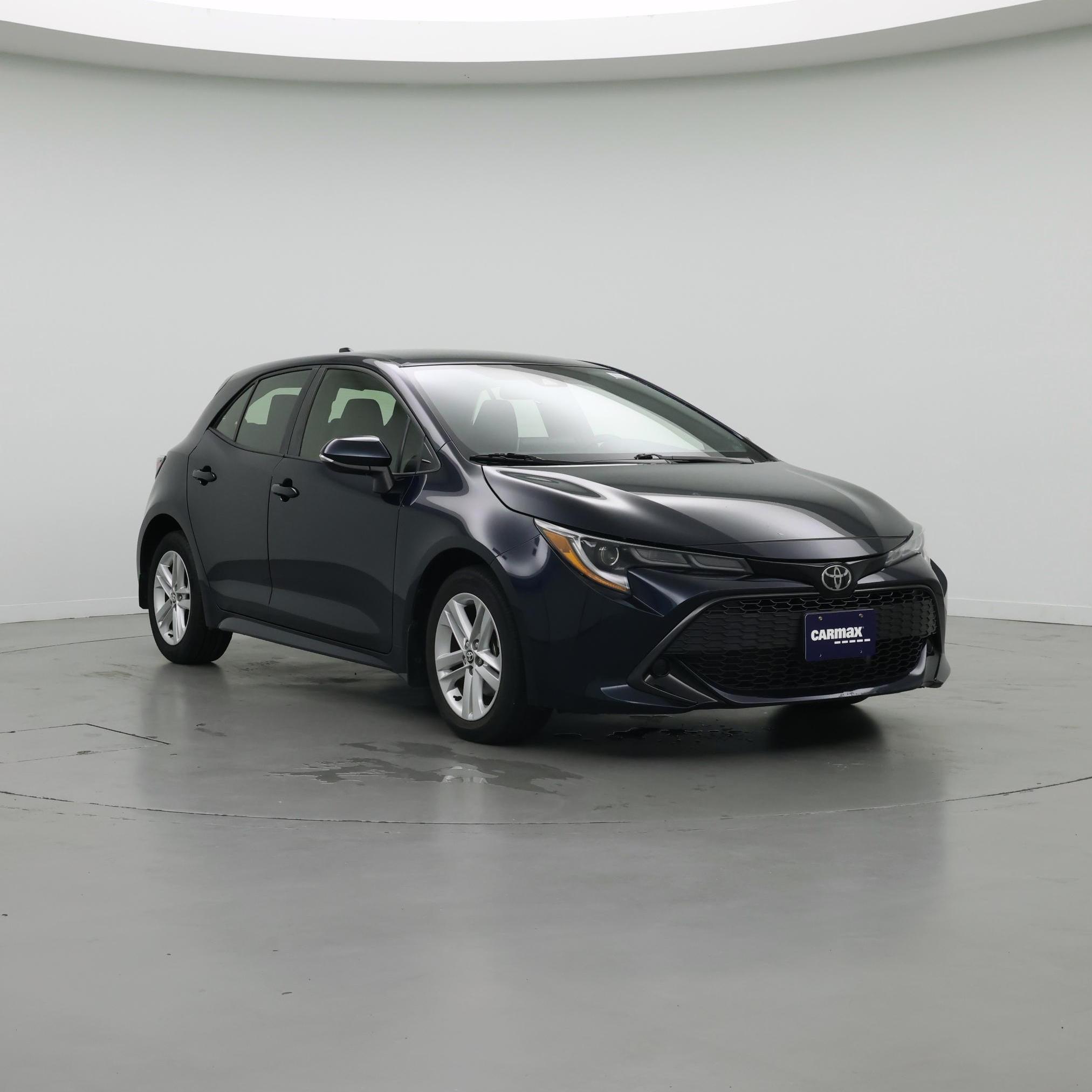 Blue 2022 Toyota Corolla Hatchback Hatchback Front-Wheel Drive Automatic