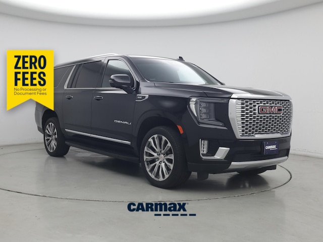 Black 2023 GMC Yukon XL SUV / Crossover Four-Wheel Drive Automatic