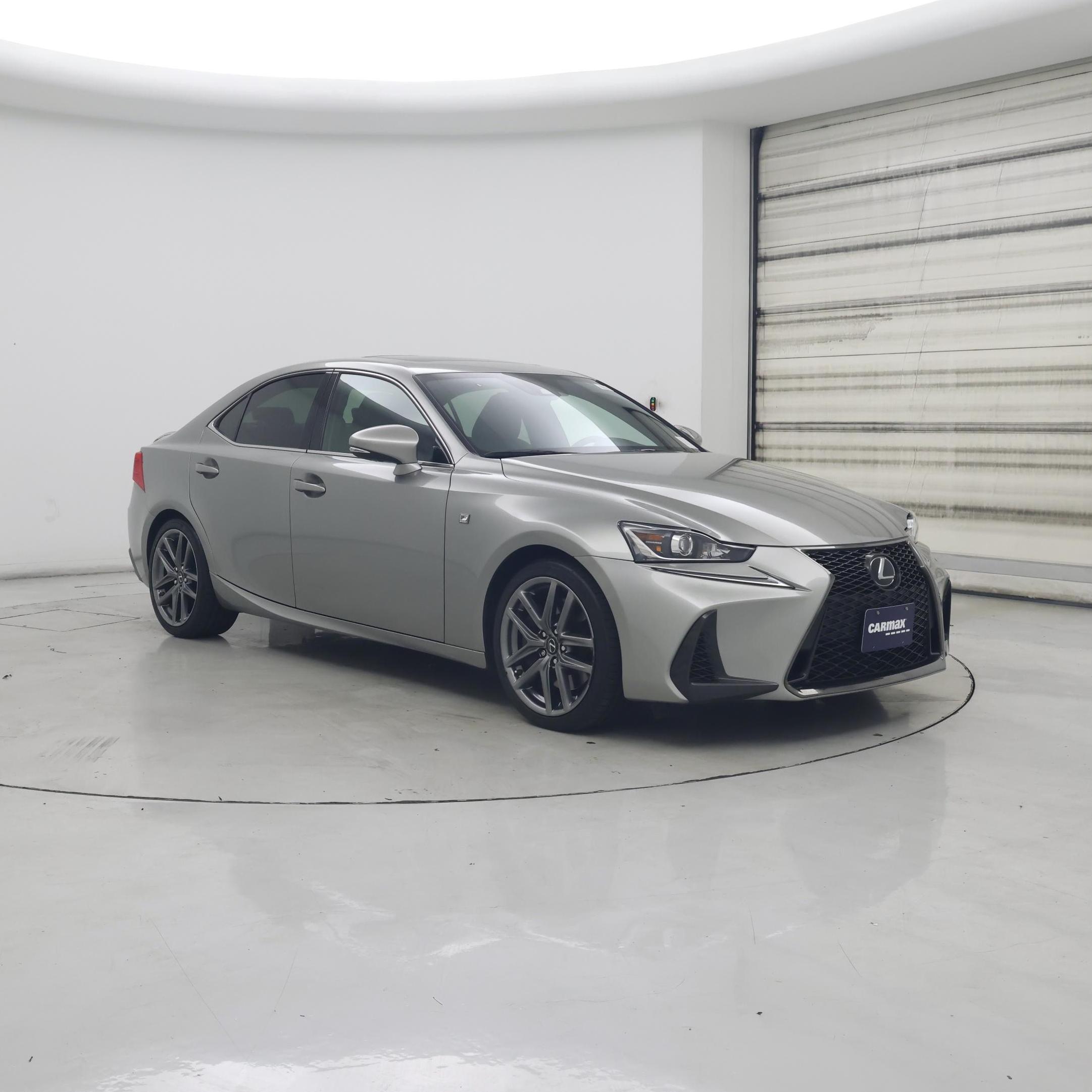 Silver 2017 Lexus IS Sedan Rear-Wheel Drive Automatic