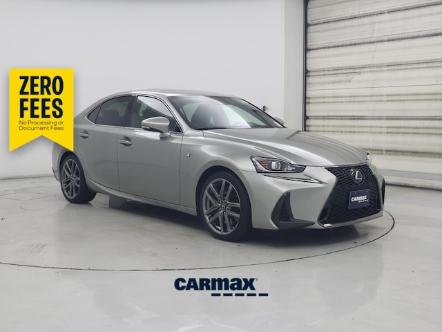 Silver 2017 Lexus IS Sedan Rear-Wheel Drive Automatic
