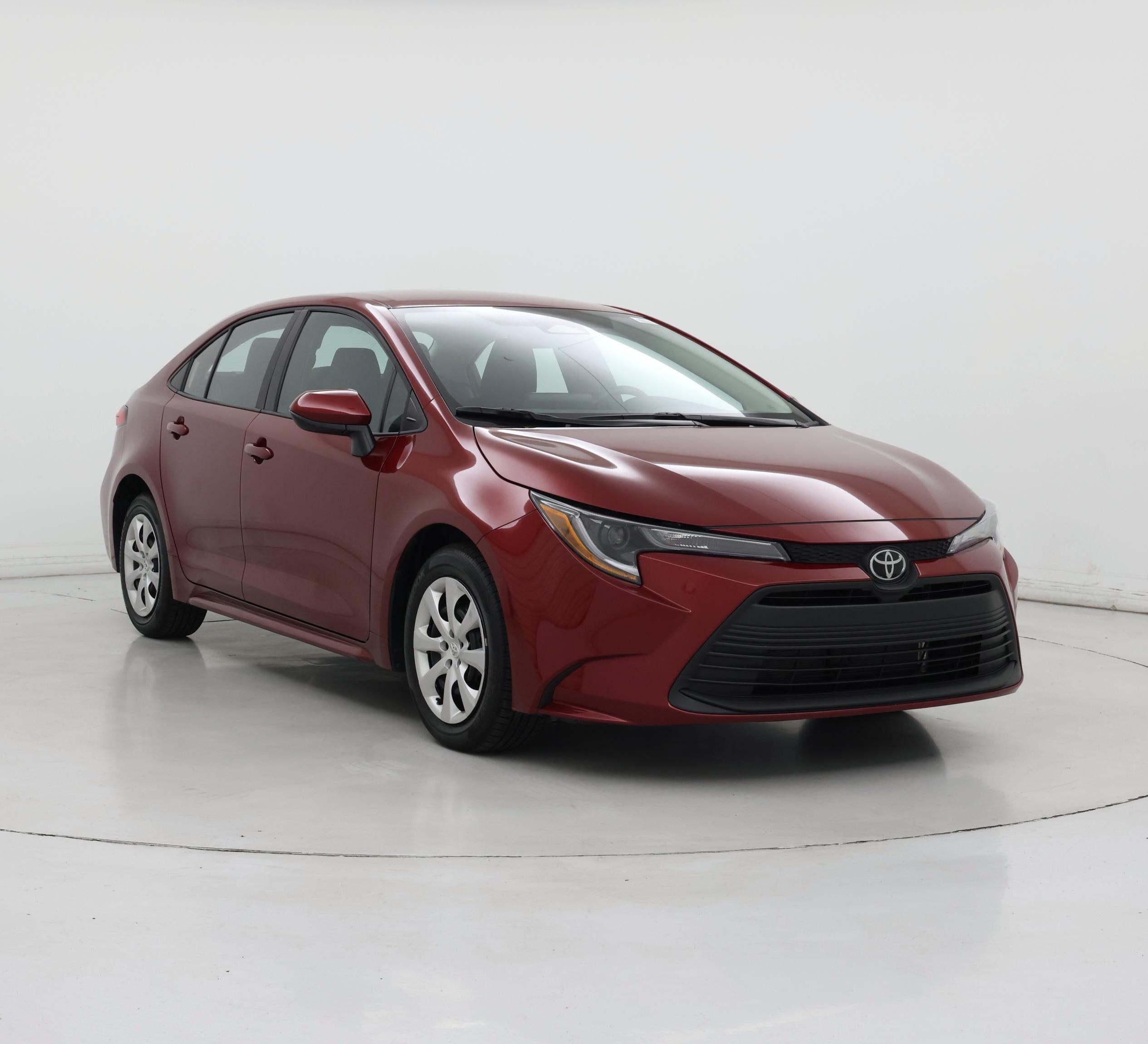 Red 2026 Toyota Corolla Sedan Front-Wheel Drive Automatic