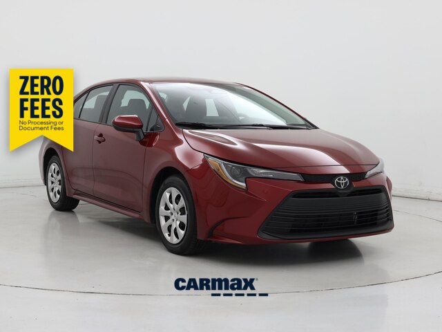 Red 2026 Toyota Corolla Sedan Front-Wheel Drive Automatic