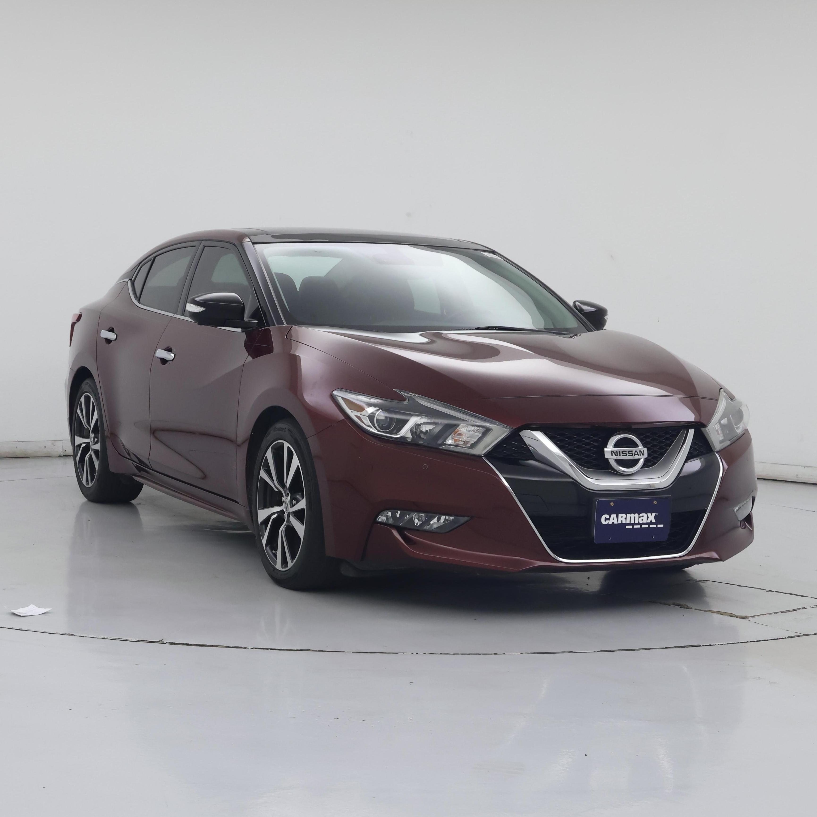 Red (Burgundy) 2016 Nissan Maxima Sedan Front-Wheel Drive Automatic