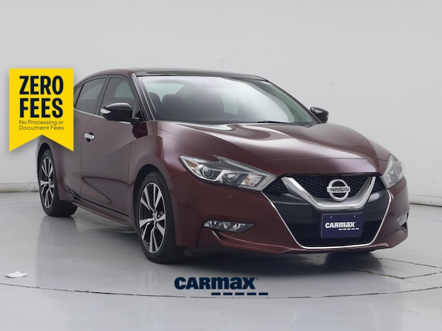 Red (Burgundy) 2016 Nissan Maxima Sedan Front-Wheel Drive Automatic