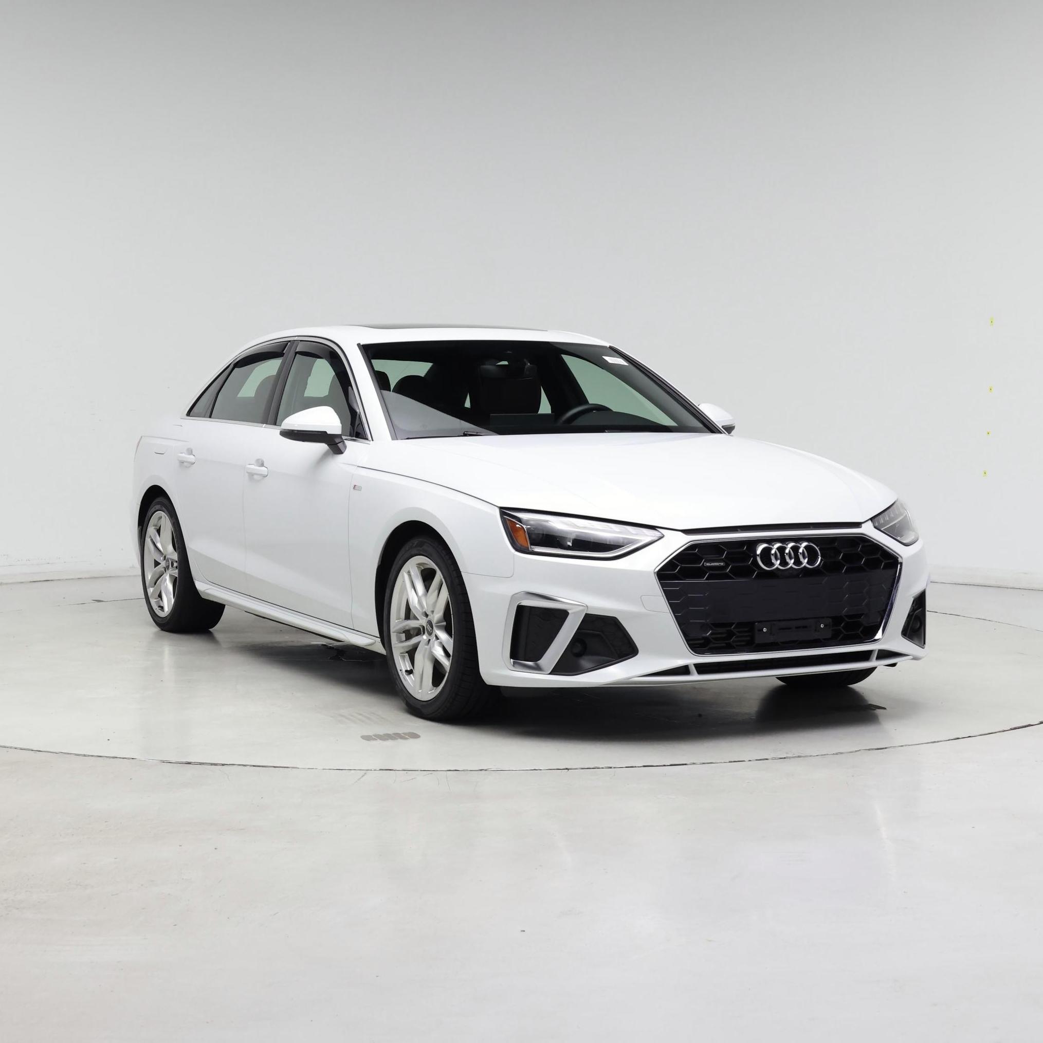 White 2023 Audi A4 Sedan All-Wheel Drive Automatic