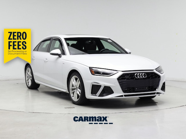 White 2023 Audi A4 Sedan All-Wheel Drive Automatic