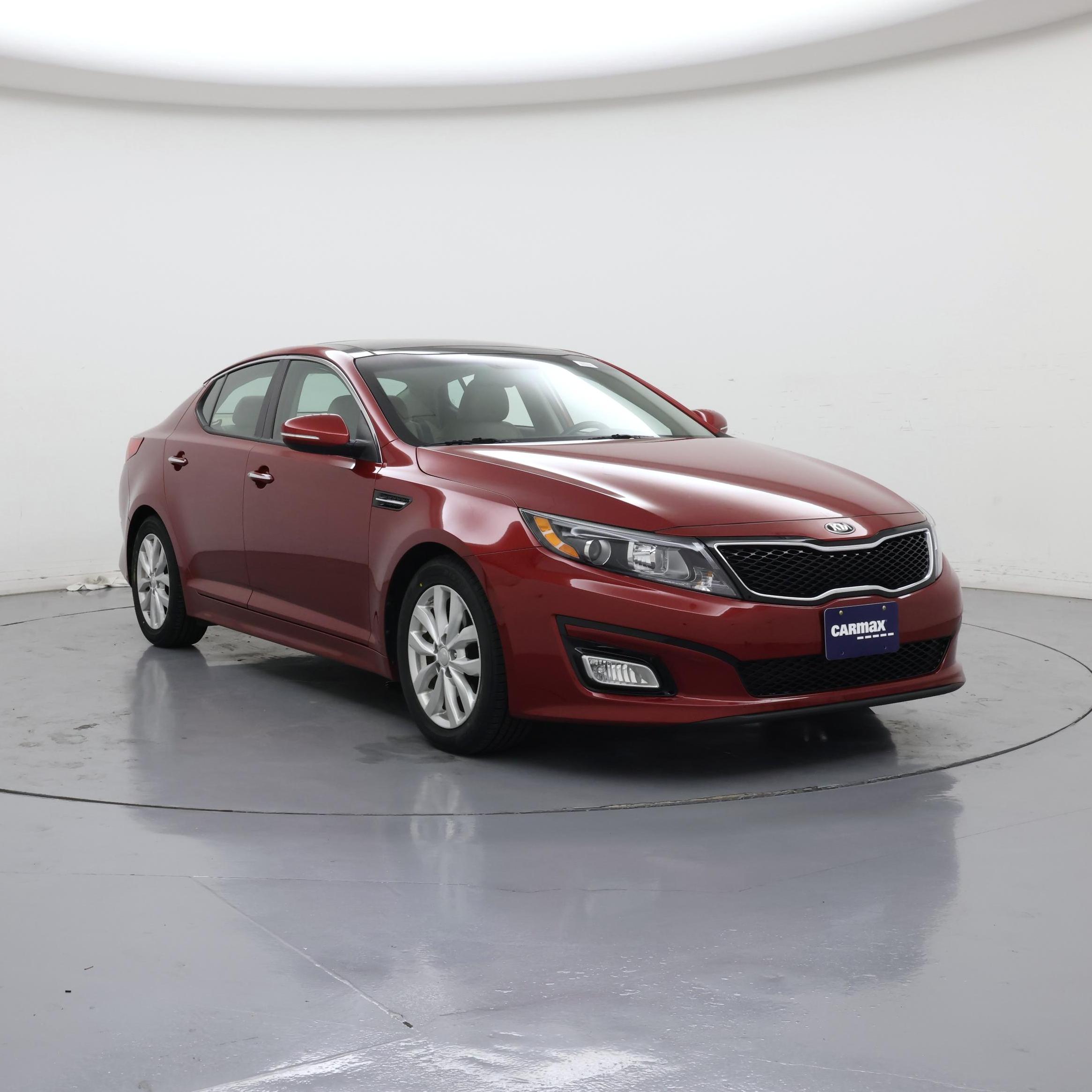 Red 2015 Kia Optima Sedan Front-Wheel Drive Automatic