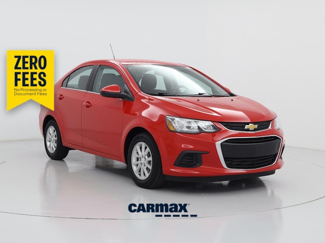 Red 2020 Chevrolet Sonic Sedan Front-Wheel Drive Automatic