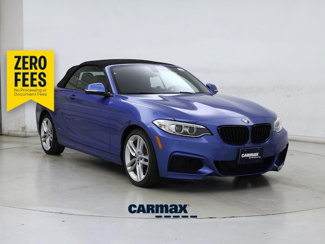 Blue 2016 BMW 2 Series Convertible All-Wheel Drive Automatic
