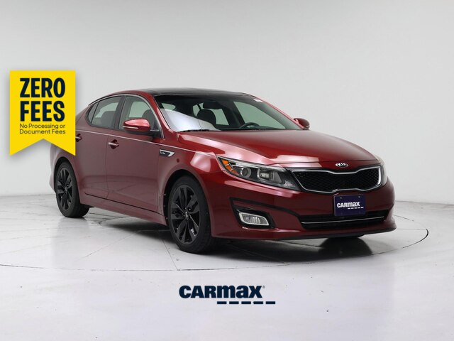 Red 2015 Kia Optima Sedan Front-Wheel Drive Automatic