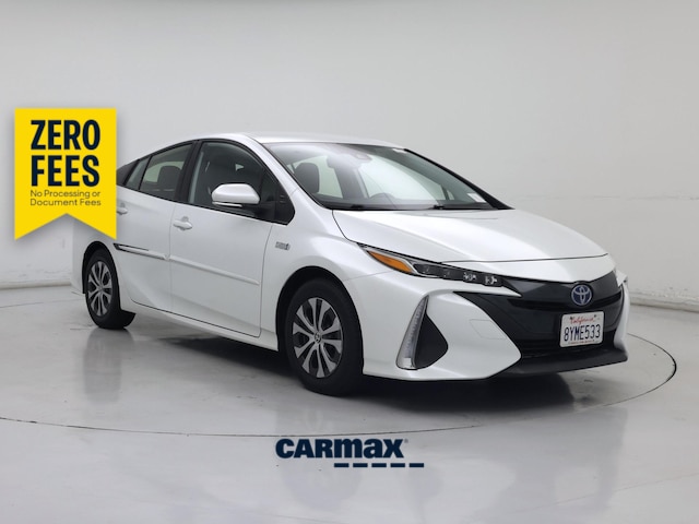White 2022 Toyota Prius Prime Hatchback Front-Wheel Drive Automatic