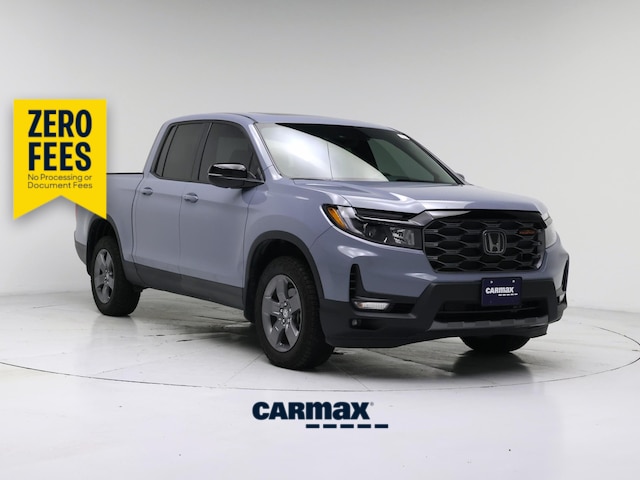Blue 2025 Honda Ridgeline Pickup Truck All-Wheel Drive Automatic
