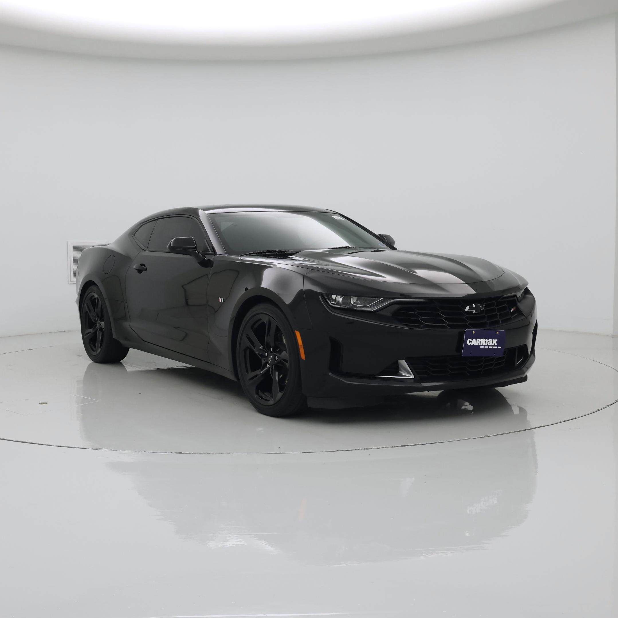 Black 2022 Chevrolet Camaro Coupe Rear-Wheel Drive Automatic