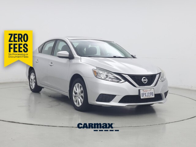 Silver 2017 Nissan Sentra Sedan Front-Wheel Drive Automatic