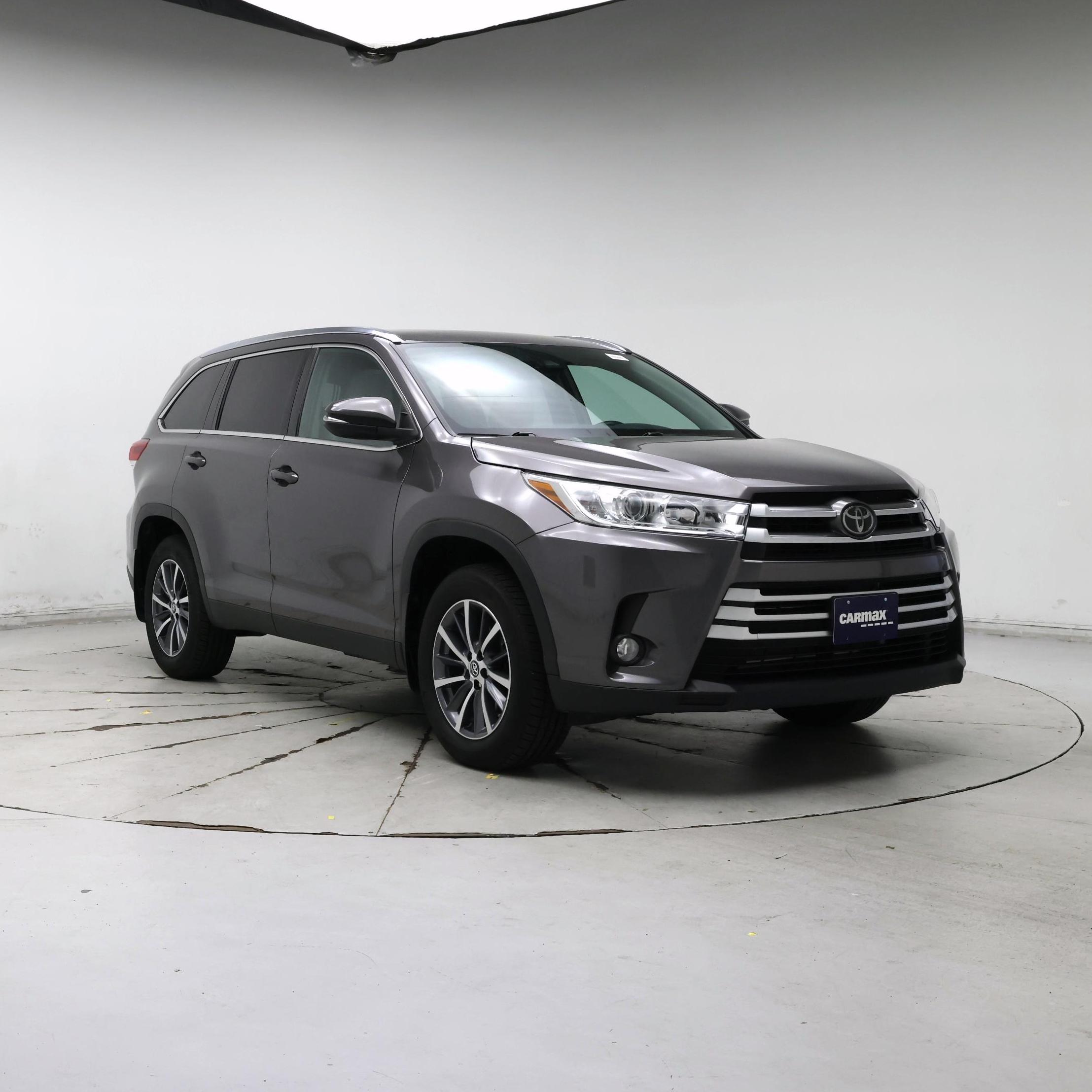 Gray 2019 Toyota Highlander SUV / Crossover All-Wheel Drive Automatic