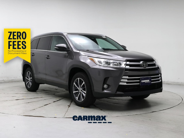 Gray 2019 Toyota Highlander SUV / Crossover All-Wheel Drive Automatic