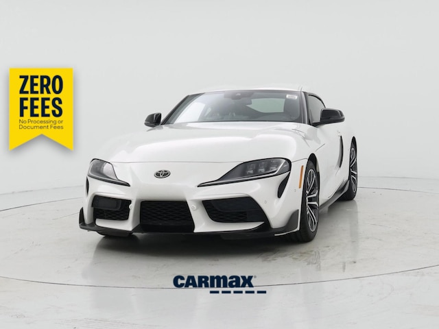 White 2021 Toyota Supra Coupe Rear-Wheel Drive Automatic