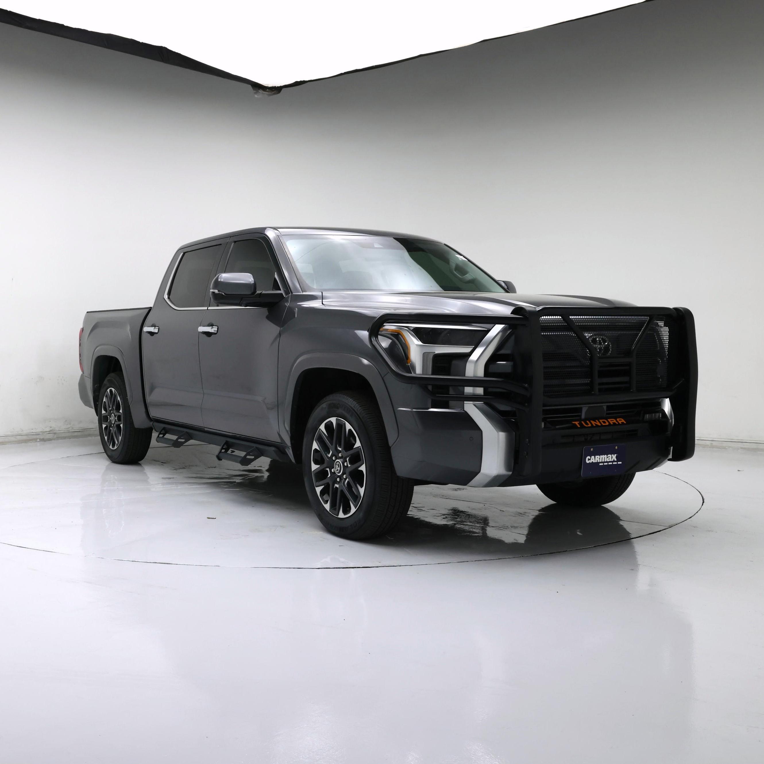 Gray 2023 Toyota Tundra Pickup Truck Four-Wheel Drive Automatic