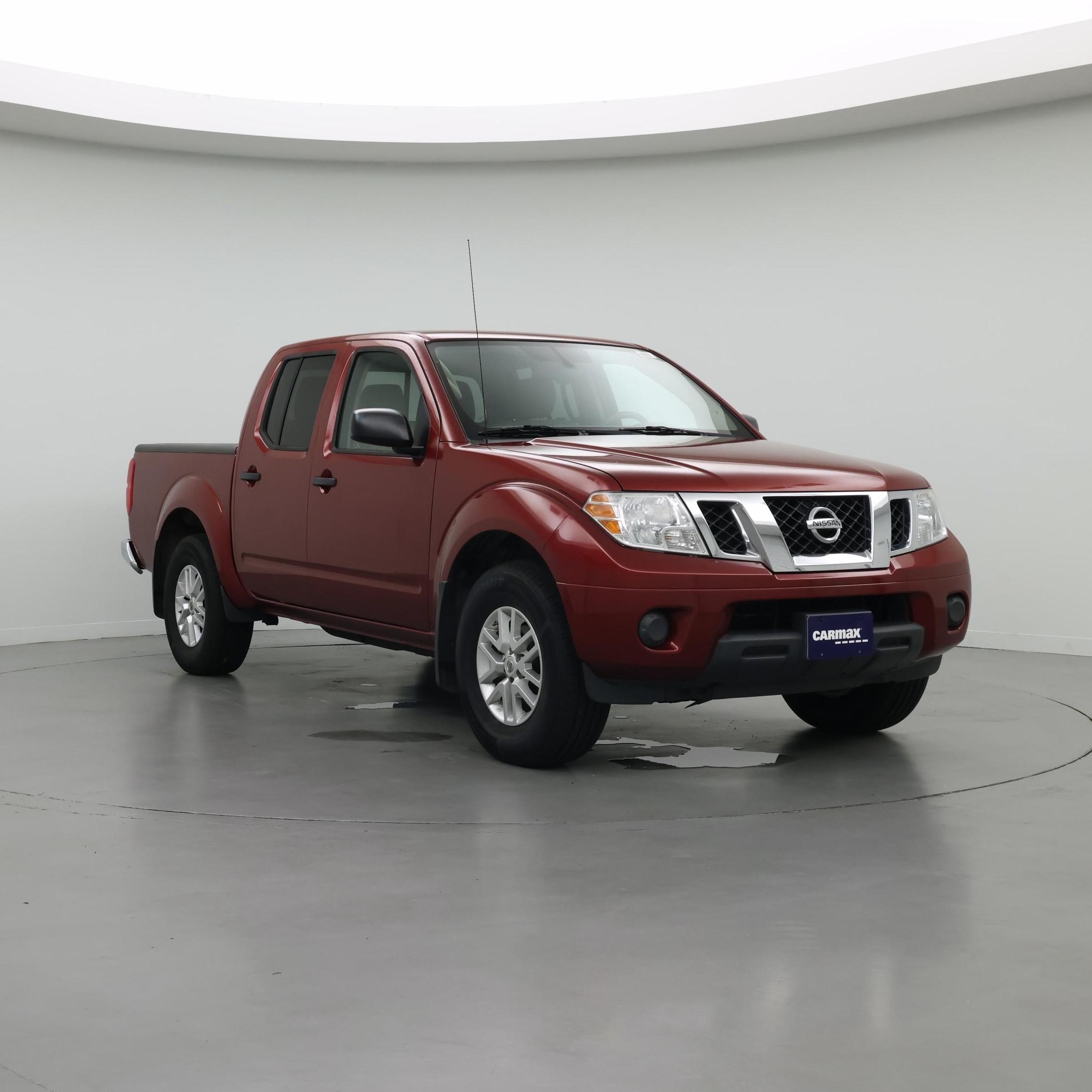 Red (Burgundy) 2019 Nissan Frontier Pickup Truck Four-Wheel Drive Automatic