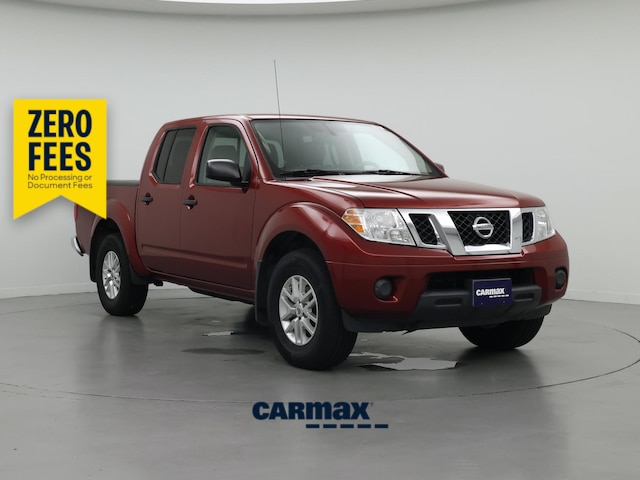 Red (Burgundy) 2019 Nissan Frontier Pickup Truck Four-Wheel Drive Automatic