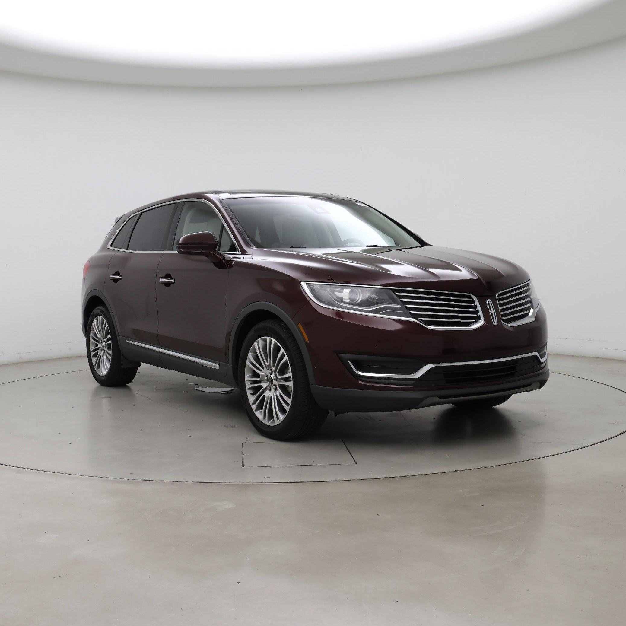 Red (Burgundy) 2017 Lincoln MKX SUV / Crossover Front-Wheel Drive Automatic