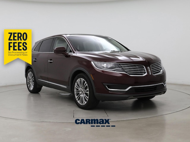 Red (Burgundy) 2017 Lincoln MKX SUV / Crossover Front-Wheel Drive Automatic