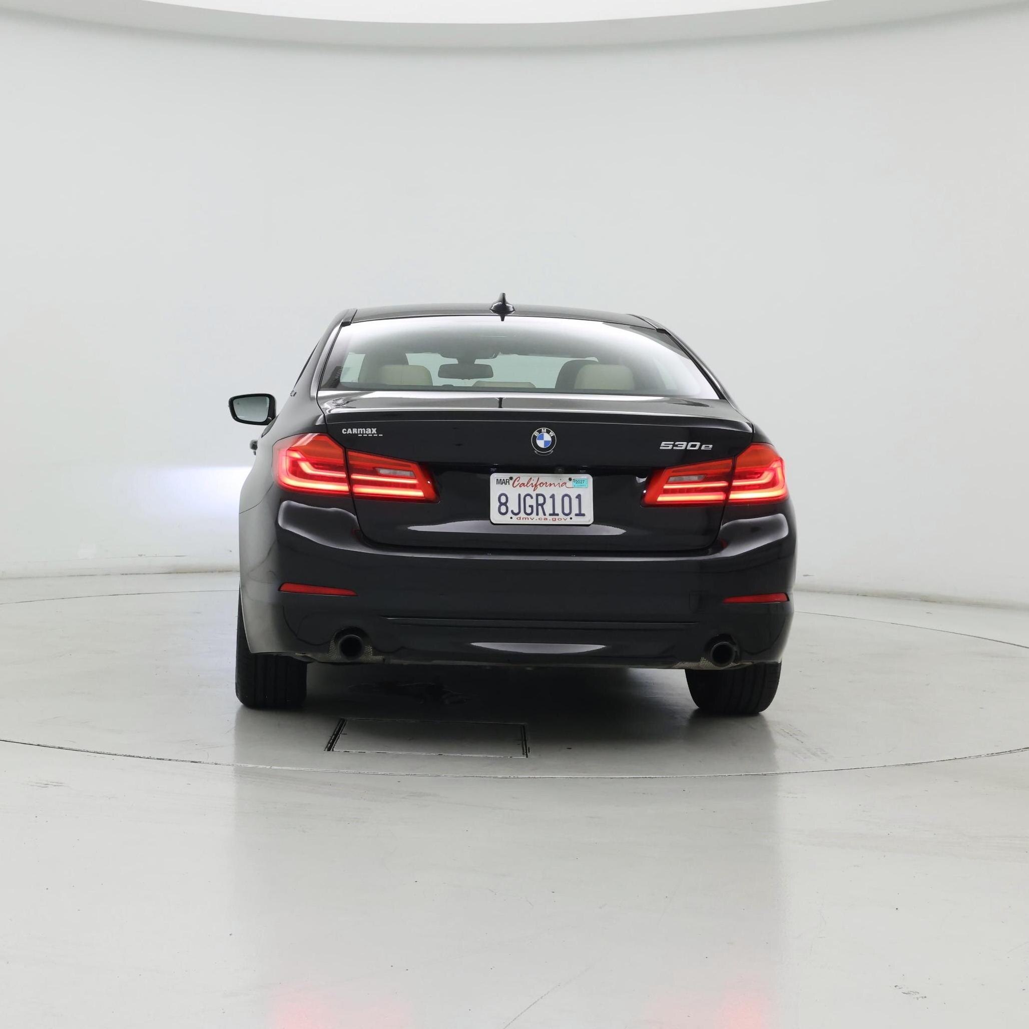 Black 2019 BMW 5 Series Sedan Rear-Wheel Drive Automatic