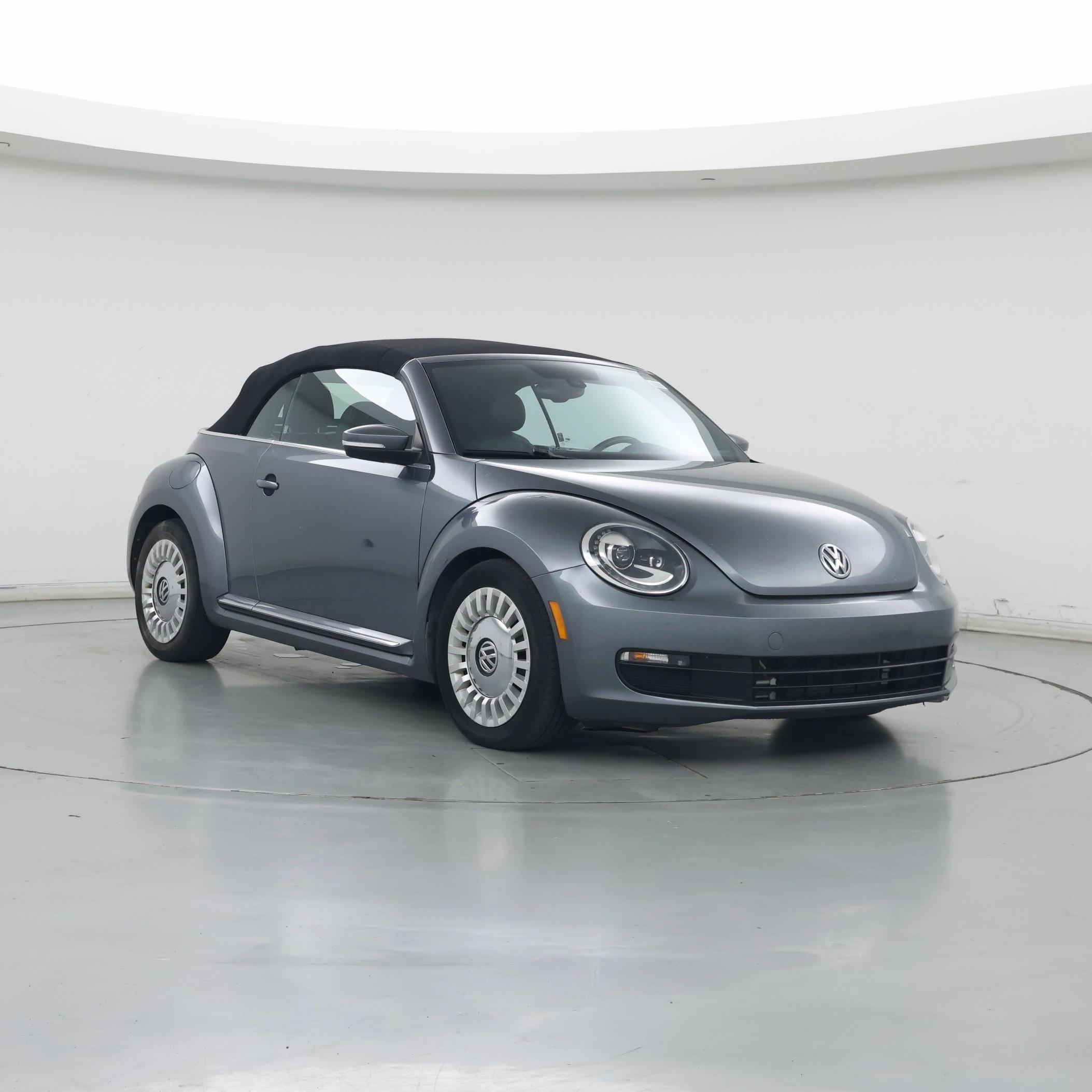 Gray 2016 Volkswagen Beetle Convertible Front-Wheel Drive Automatic