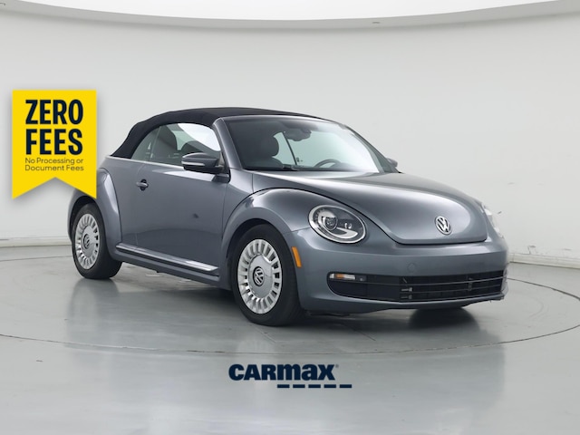 Gray 2016 Volkswagen Beetle Convertible Front-Wheel Drive Automatic