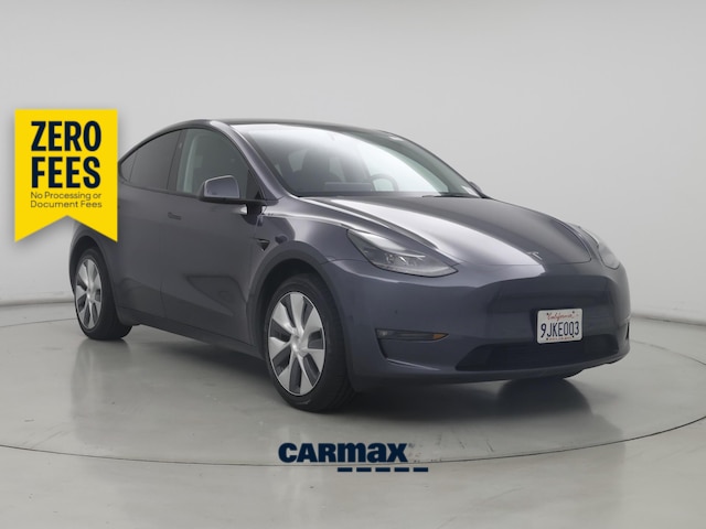 Gray 2023 Tesla Model Y SUV / Crossover All-Wheel Drive Automatic