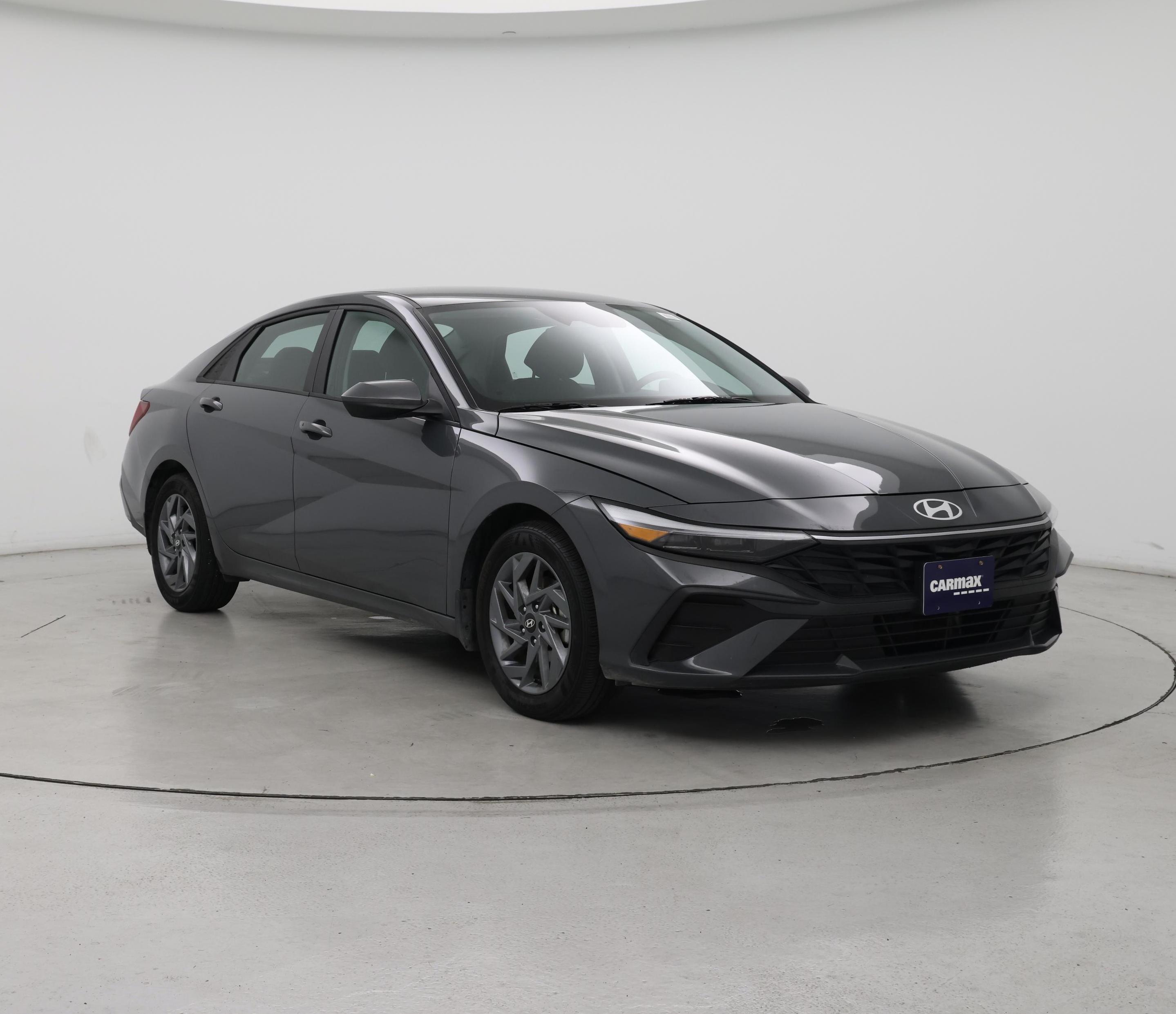 Gray 2025 Hyundai Elantra Hybrid Sedan Front-Wheel Drive Automatic