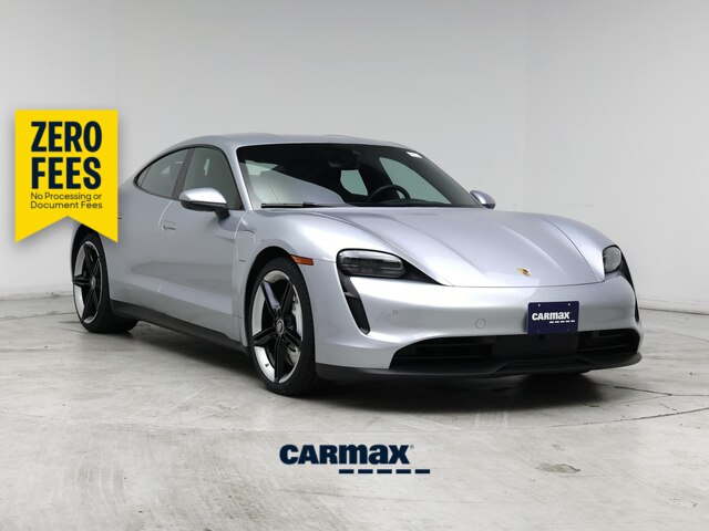 Silver 2022 Porsche Taycan Sedan Rear-Wheel Drive Automatic
