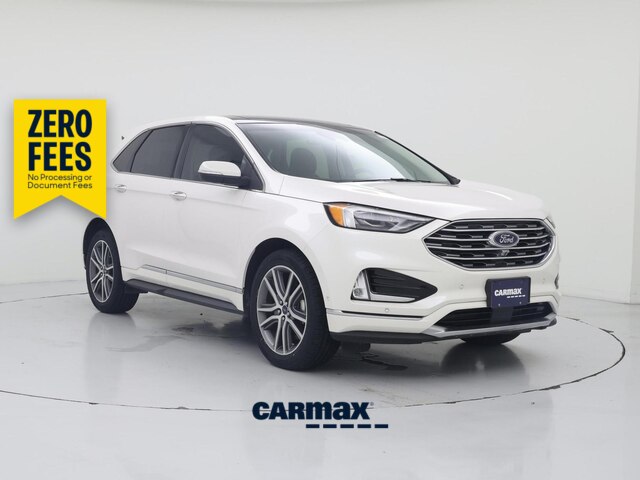 White 2019 Ford Edge SUV / Crossover Front-Wheel Drive Automatic
