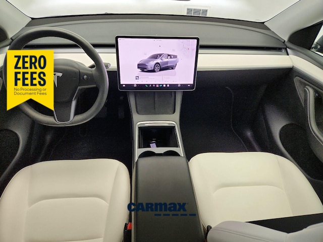 Silver 2024 Tesla Model Y SUV / Crossover Rear-Wheel Drive Automatic