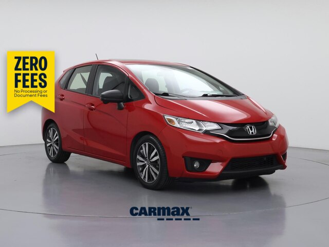 Red 2016 Honda Fit Hatchback Front-Wheel Drive Automatic