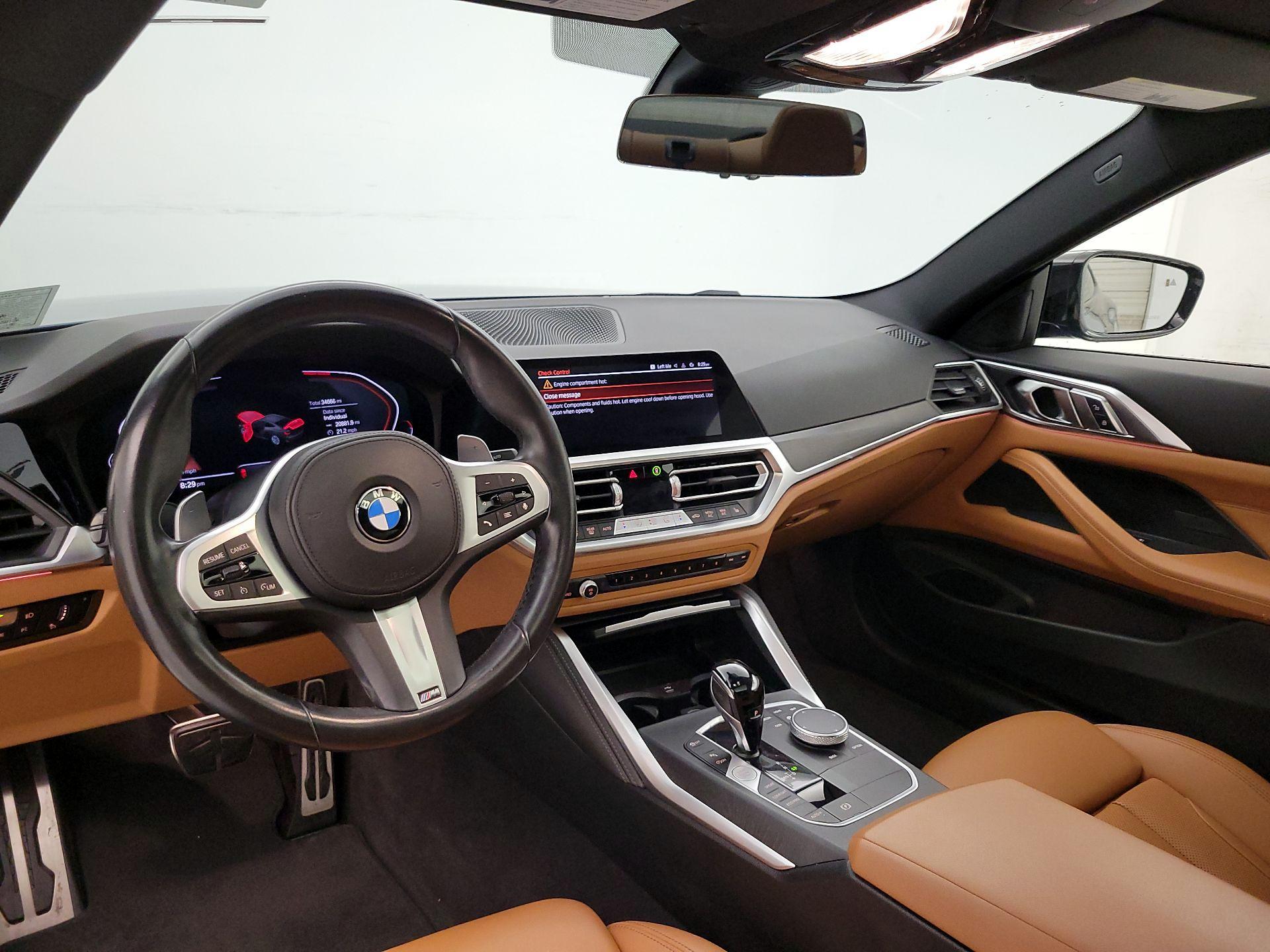 Blue 2022 BMW 4 Series Coupe Rear-Wheel Drive Automatic