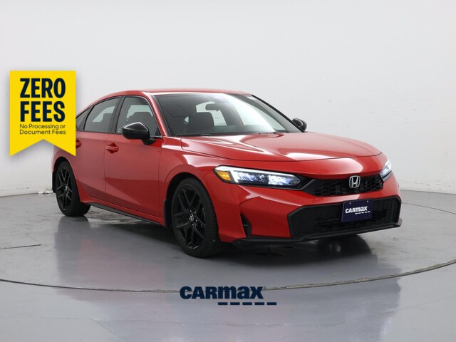 Red 2026 Honda Civic Hatchback Hatchback Front-Wheel Drive Automatic