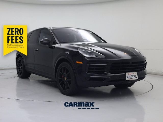 Black 2022 Porsche Cayenne SUV / Crossover All-Wheel Drive Automatic