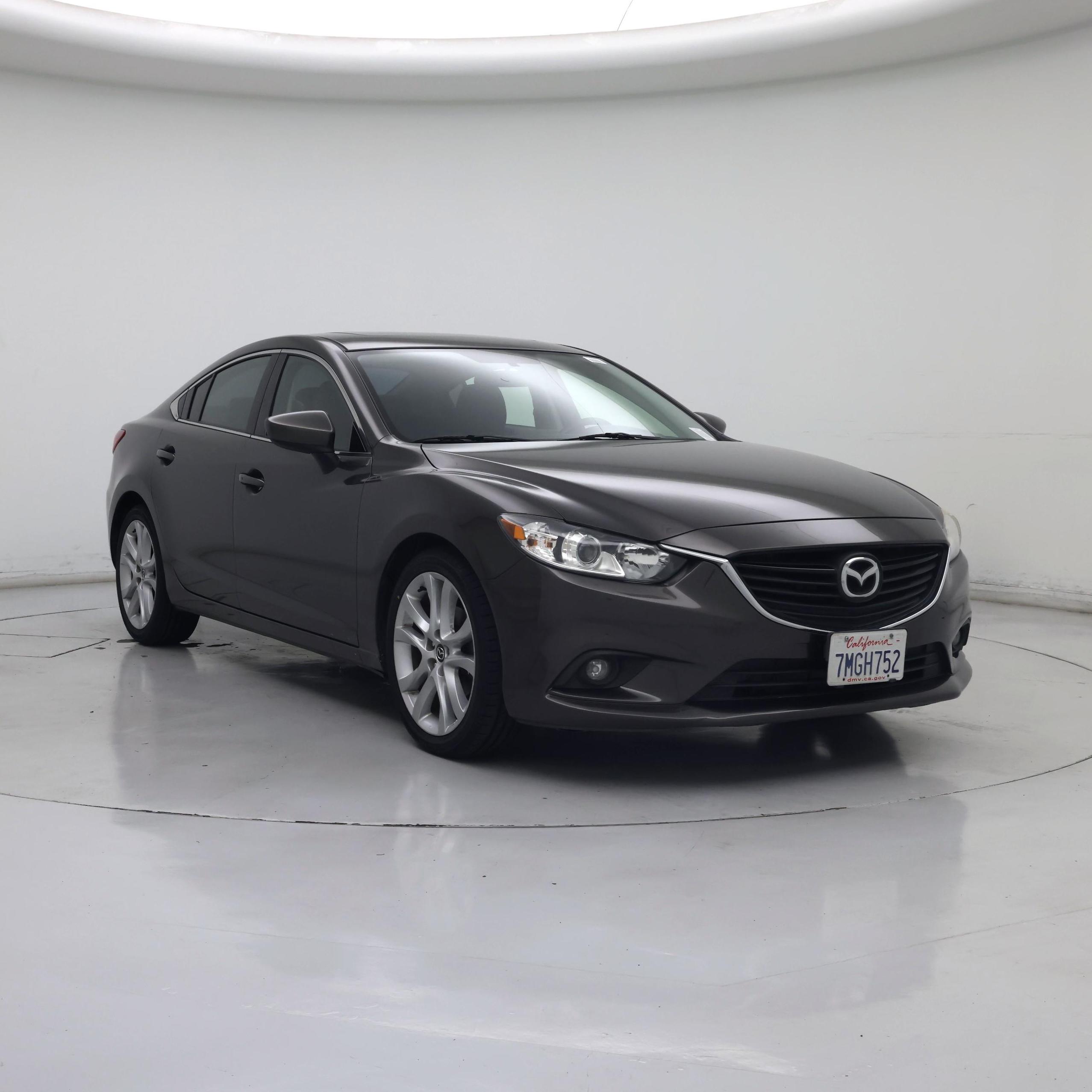 Gray 2016 Mazda MAZDA6 Sedan Front-Wheel Drive Automatic