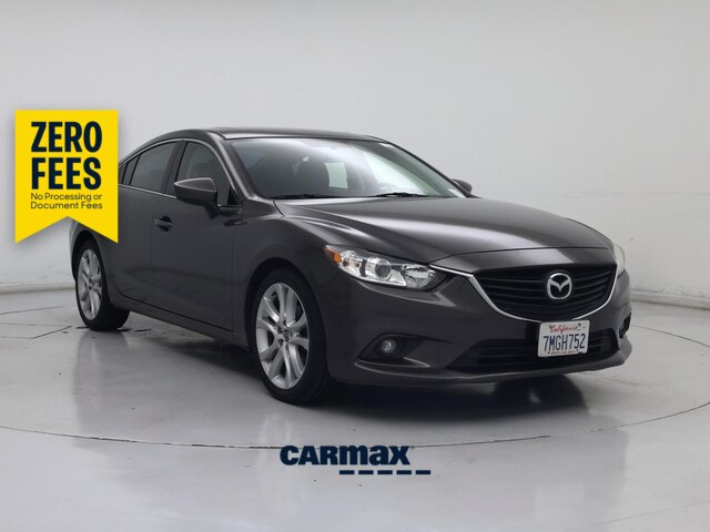 Gray 2016 Mazda MAZDA6 Sedan Front-Wheel Drive Automatic