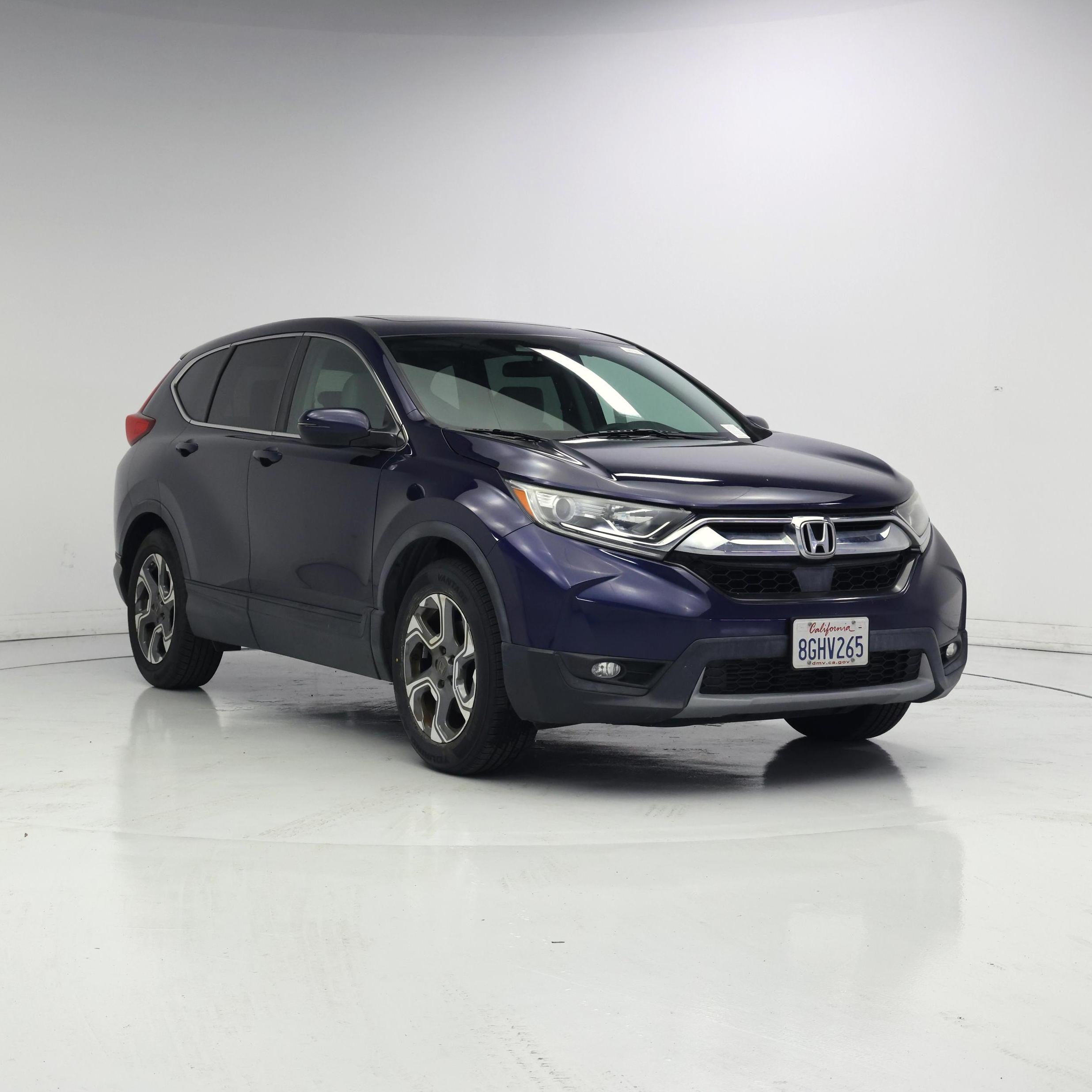 Blue 2018 Honda CR-V SUV / Crossover Front-Wheel Drive Automatic