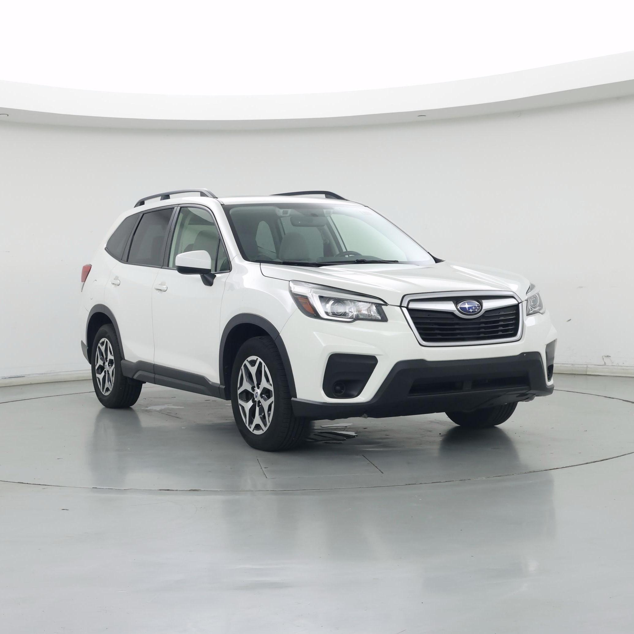White 2020 Subaru Forester SUV / Crossover All-Wheel Drive Automatic