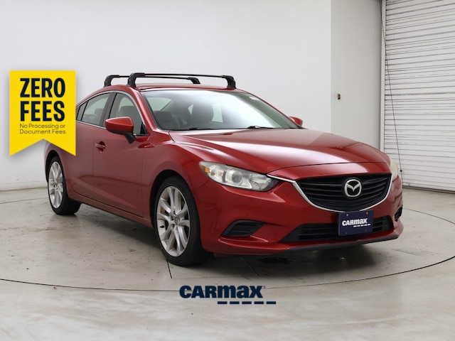 Red 2014 Mazda MAZDA6 Sedan Front-Wheel Drive Manual