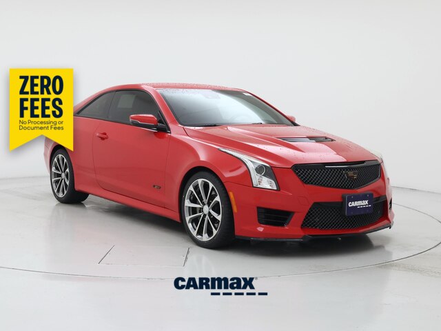 Red 2017 Cadillac ATS-V Coupe Coupe Rear-Wheel Drive Manual