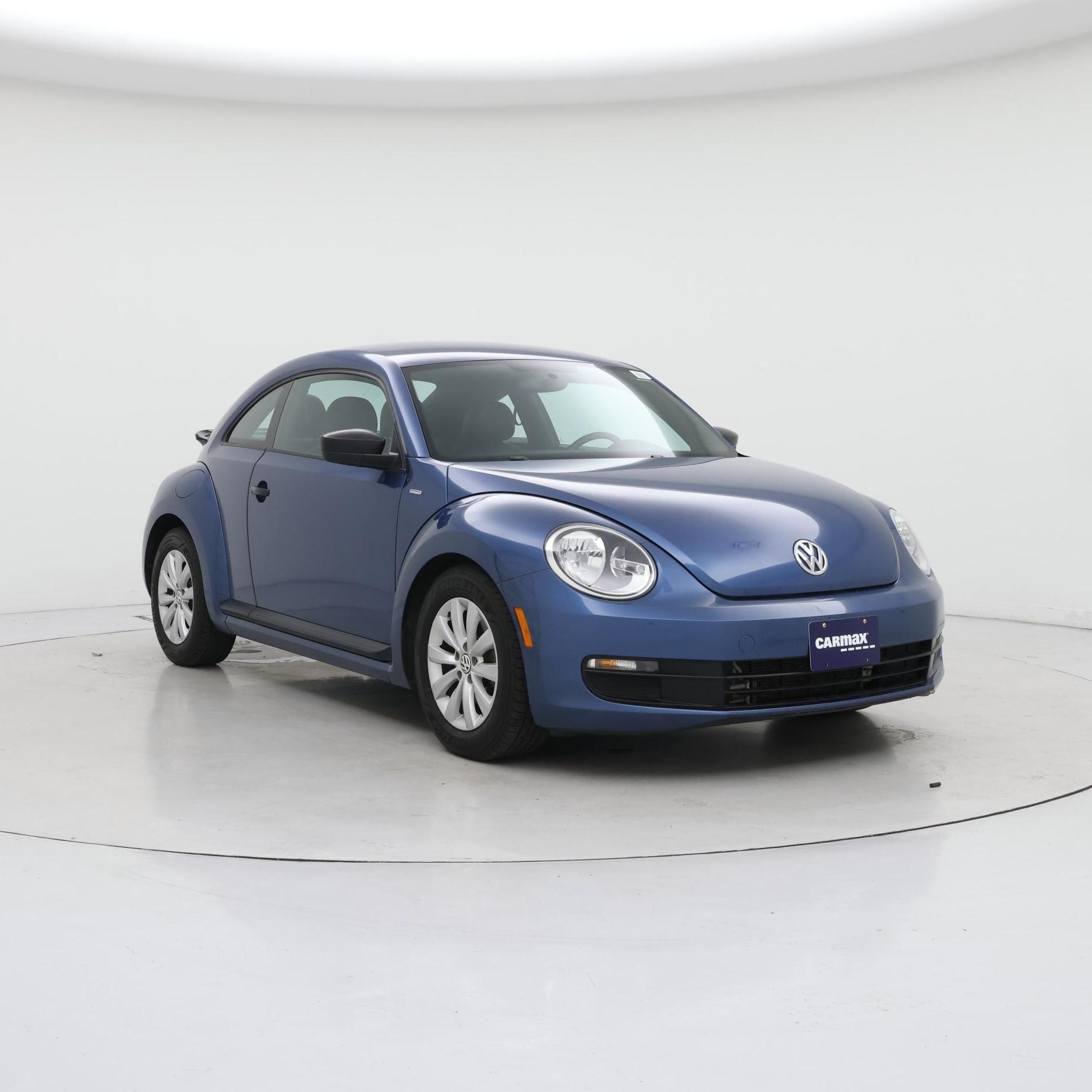 Blue 2016 Volkswagen Beetle Hatchback Front-Wheel Drive Automatic