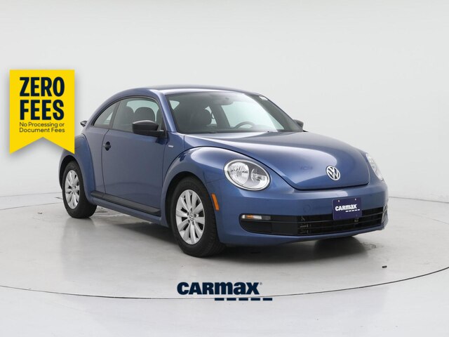 Blue 2016 Volkswagen Beetle Hatchback Front-Wheel Drive Automatic
