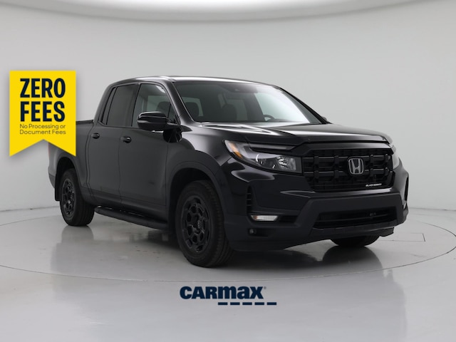 Black 2025 Honda Ridgeline Pickup Truck All-Wheel Drive Automatic