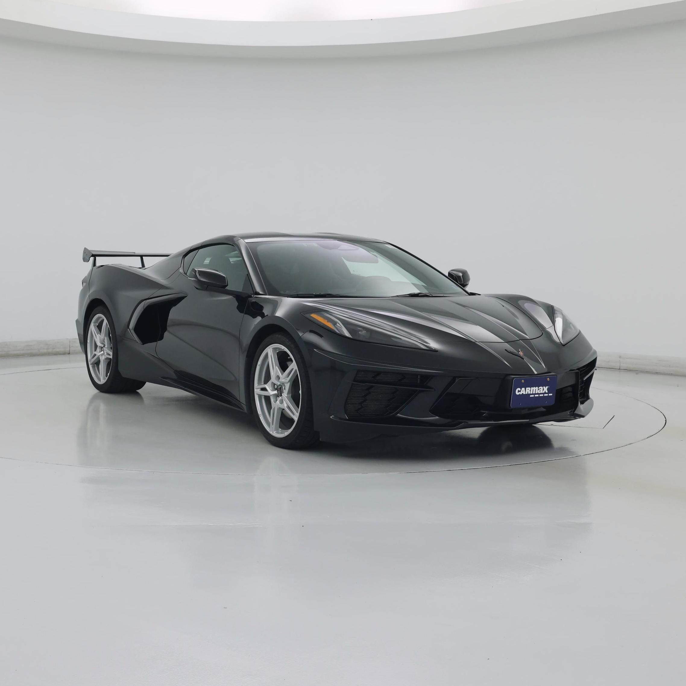 Black 2024 Chevrolet Corvette Coupe Rear-Wheel Drive Automatic