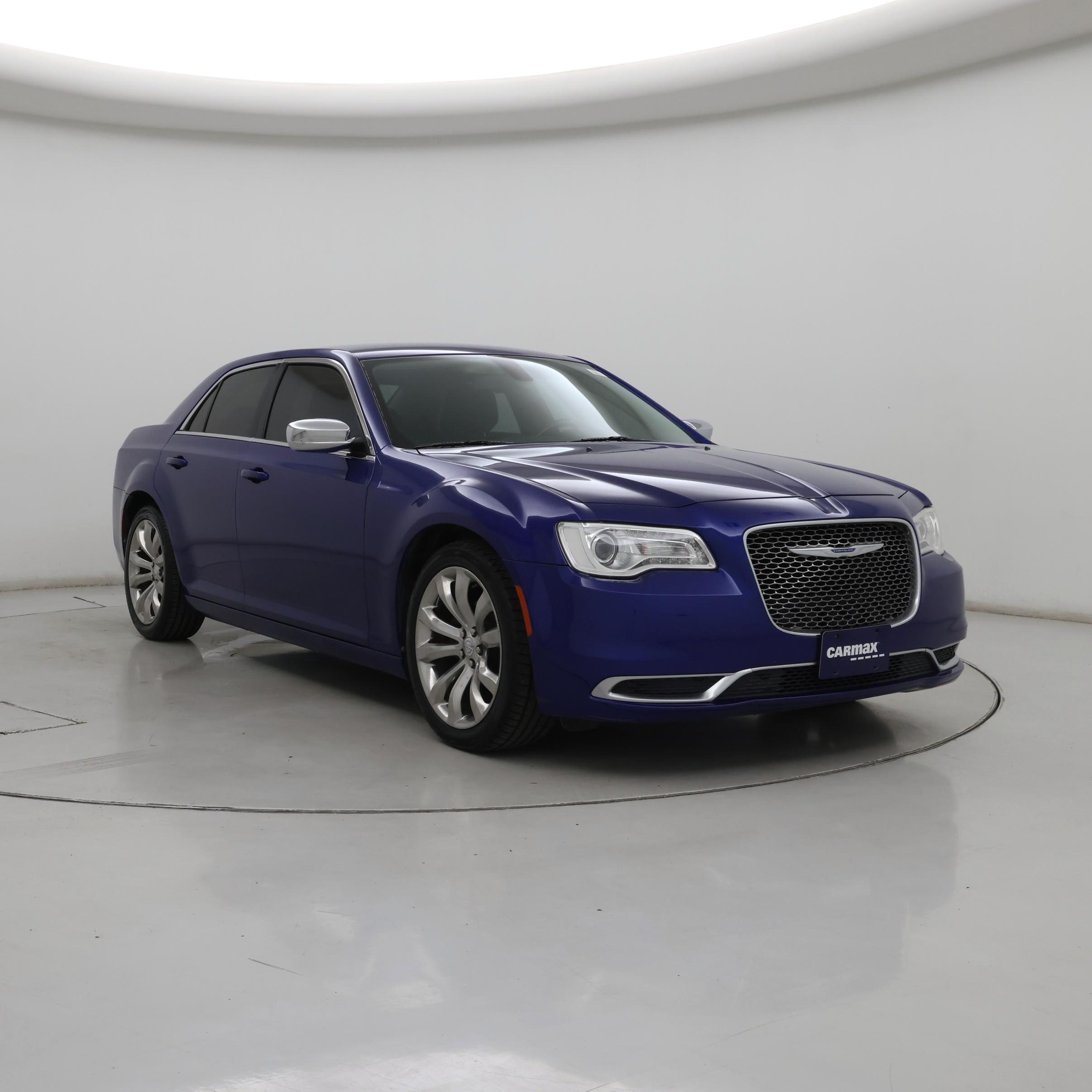 Blue 2019 Chrysler 300 Sedan Rear-Wheel Drive Automatic