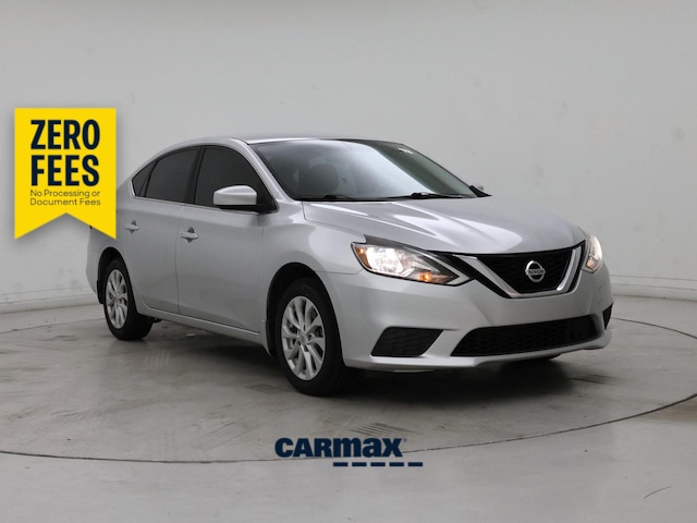 Silver 2019 Nissan Sentra Sedan Front-Wheel Drive Automatic